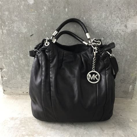 michael kors leather bag with rings|michael kors genuine leather handbags.